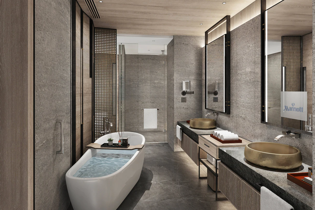 总统套房 - 浴室